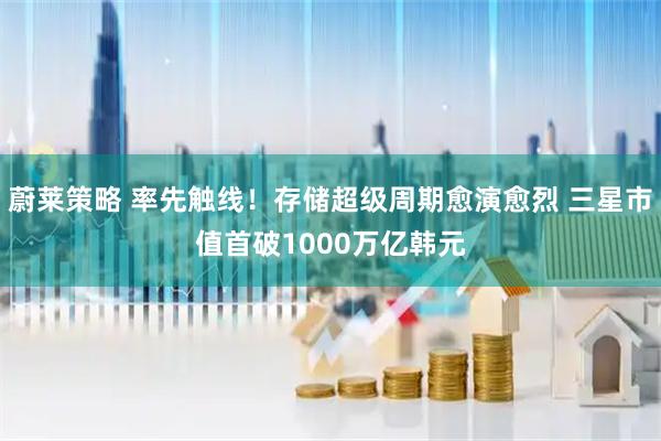 蔚莱策略 率先触线！存储超级周期愈演愈烈 三星市值首破1000万亿韩元